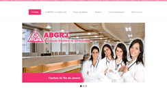 Desktop Screenshot of abgrj.org.br